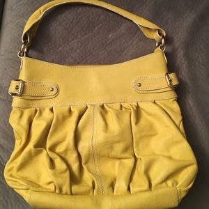 COPY - Via Spiga Yellow Leather Handbag